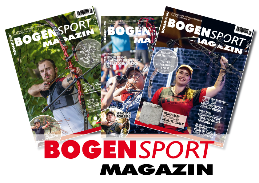 Editorial zur Ausgabe 1/2023 Bogensport Magazin